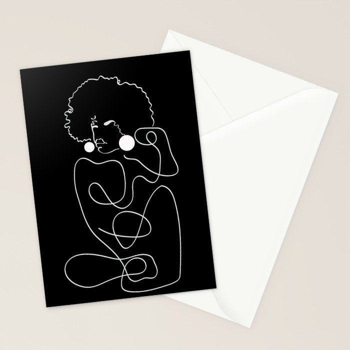 Matisse Noir No. 2 Stationery Card Gallery Image 2