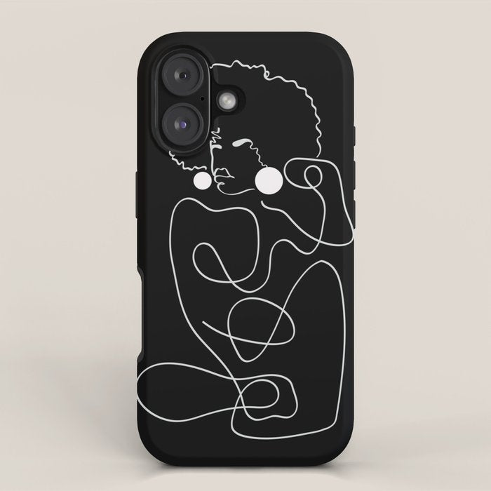 Matisse Noir No. 2 iPhone Case Gallery Image 1