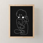 Matisse Noir No. 2 Mini Art Print Gallery Image 1