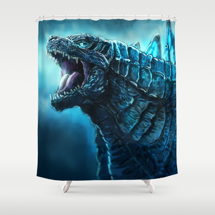 The King of Monsters - Godzilla Shower Curtain Gallery Image 1