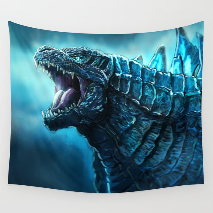 The King of Monsters - Godzilla Wall Tapestry