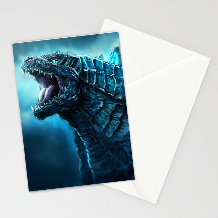 The King of Monsters - Godzilla Stationery Card Gallery Image 2