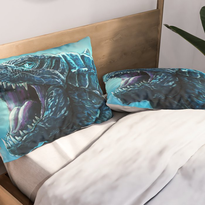 The King of Monsters - Godzilla Pillow Sham Gallery Image 2