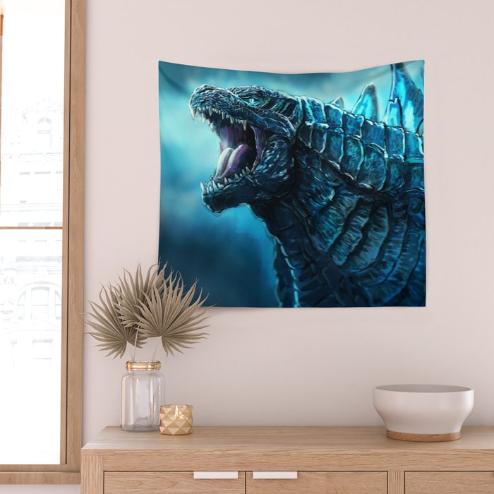 The King of Monsters - Godzilla Wall Tapestry Gallery Image 2