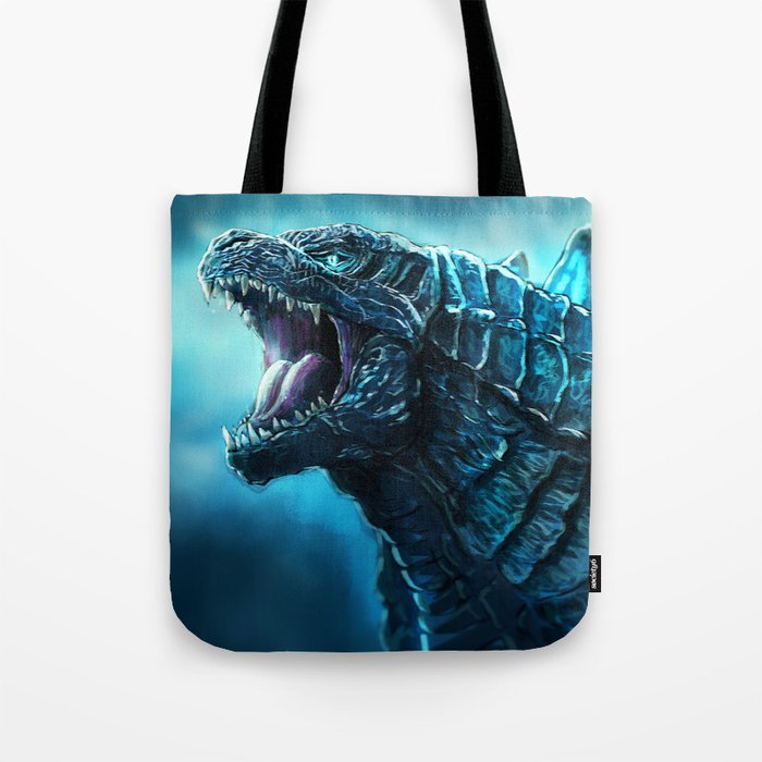 The King of Monsters - Godzilla Tote Bag Gallery Image 1