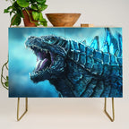 The King of Monsters - Godzilla Credenza Gallery Image 1
