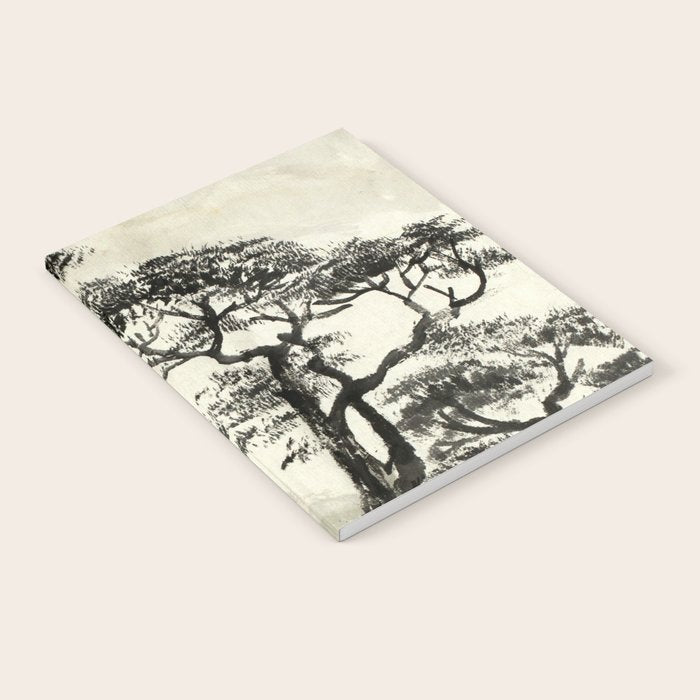 Japanese Mountain Forest Tree Landscape Notebook Gallery Image 2