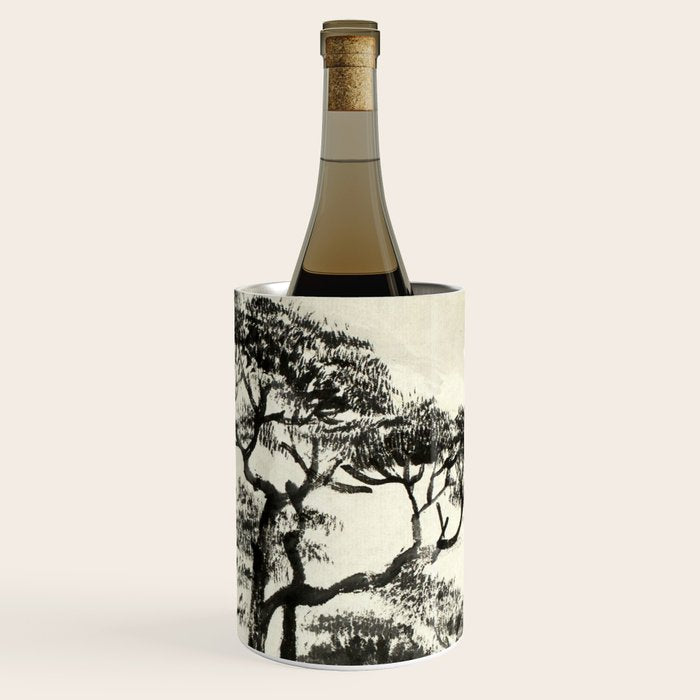 Japanese Mountain Forest Tree Landscape Wine Chiller Gallery Image 3