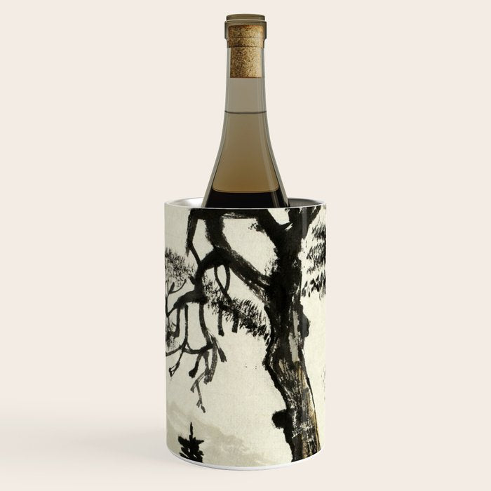 Japanese Mountain Forest Tree Landscape Wine Chiller Gallery Image 2