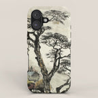 Japanese Mountain Forest Tree Landscape iPhone Case Gallery Image 1