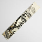 Japanese Mountain Forest Tree Landscape Table Runner Gallery Image 3