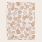 Watercolor polka dots in terracotta_bloomartgallery Poster Gallery Image 4