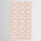 Watercolor polka dots in terracotta_bloomartgallery Tablecloth Gallery Image 2