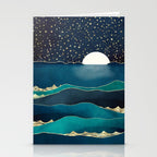Moonlit Stars Stationery Card Gallery Image 2