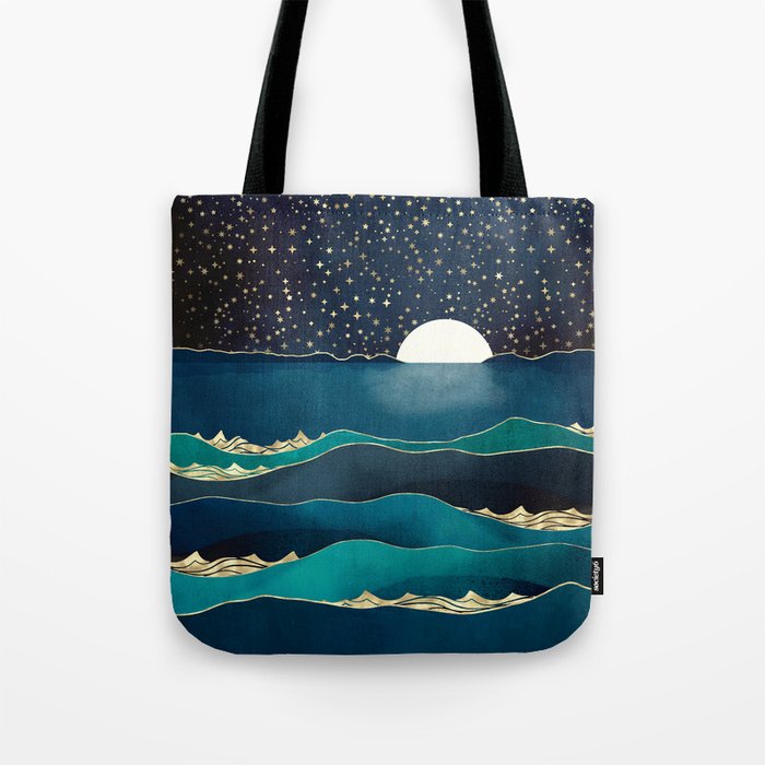Moonlit Stars Tote Bag Gallery Image 1
