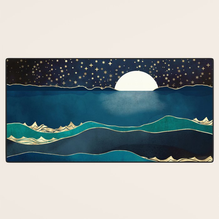 Moonlit Stars Desk Mat Gallery Image 3