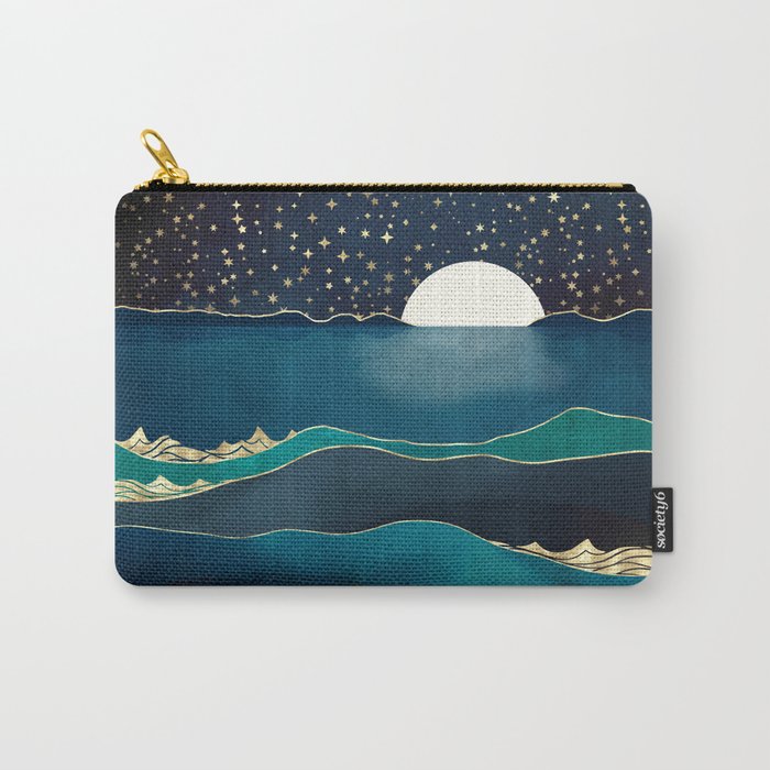 Moonlit Stars Carry All Pouch Gallery Image 1