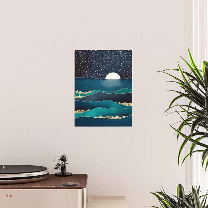 Moonlit Stars Poster Gallery Image 2