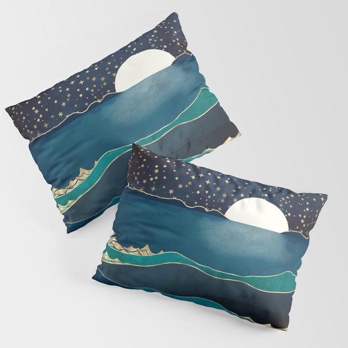 Moonlit Stars Pillow Sham Gallery Image 3