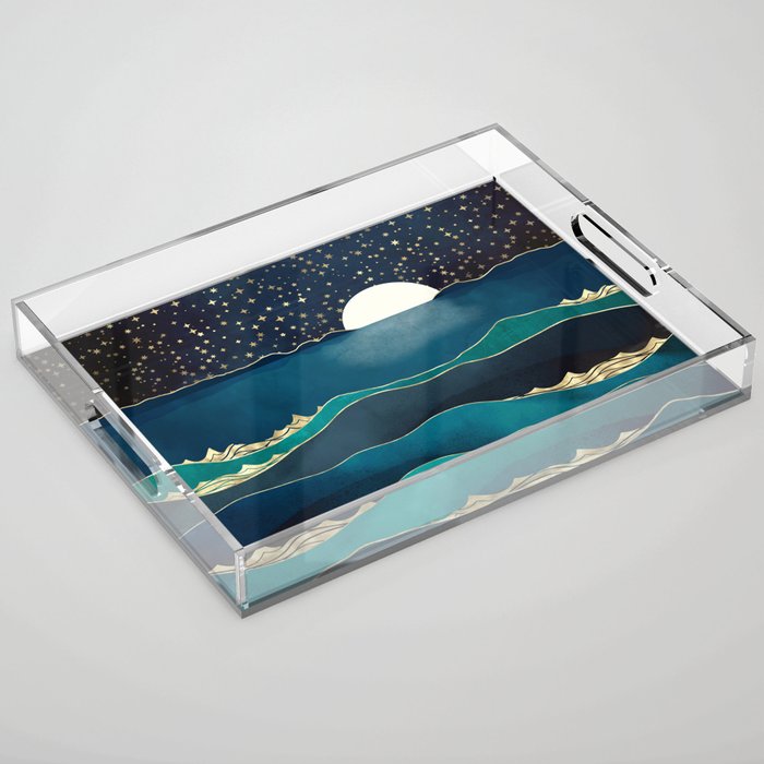 Moonlit Stars Acrylic Tray Gallery Image 1