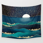 Moonlit Stars Wall Tapestry Gallery Image 4