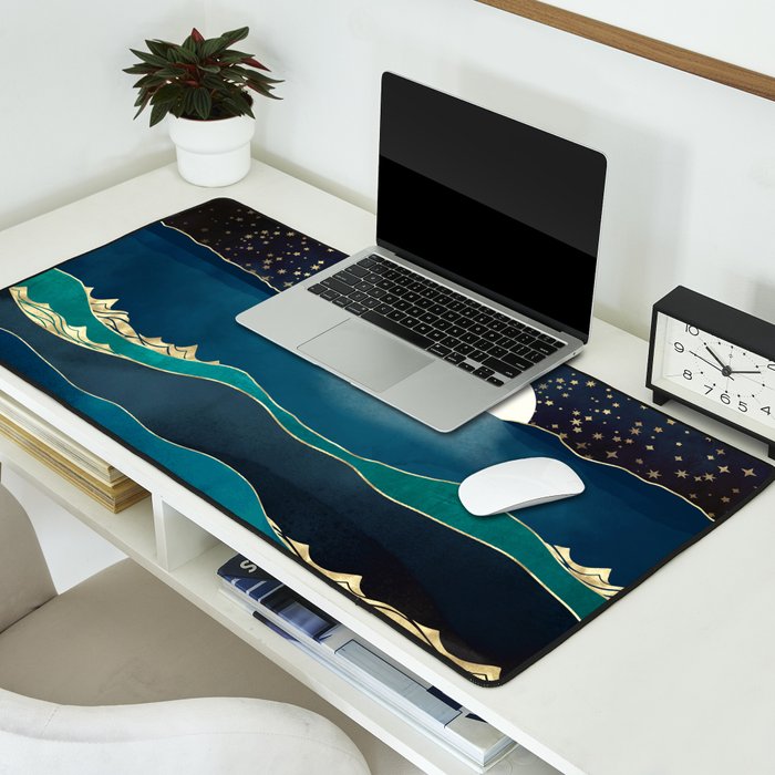 Moonlit Stars Desk Mat Gallery Image 2