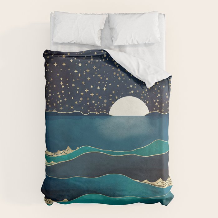 Moonlit Stars Duvet Cover Gallery Image 1