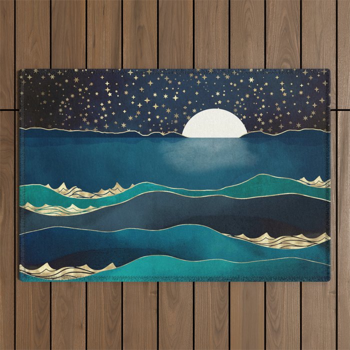 Moonlit Stars Outdoor Rug Gallery Image 1