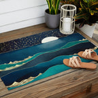 Moonlit Stars Outdoor Rug Gallery Image 2