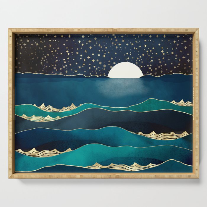 Moonlit Stars Serving Tray Gallery Image 1