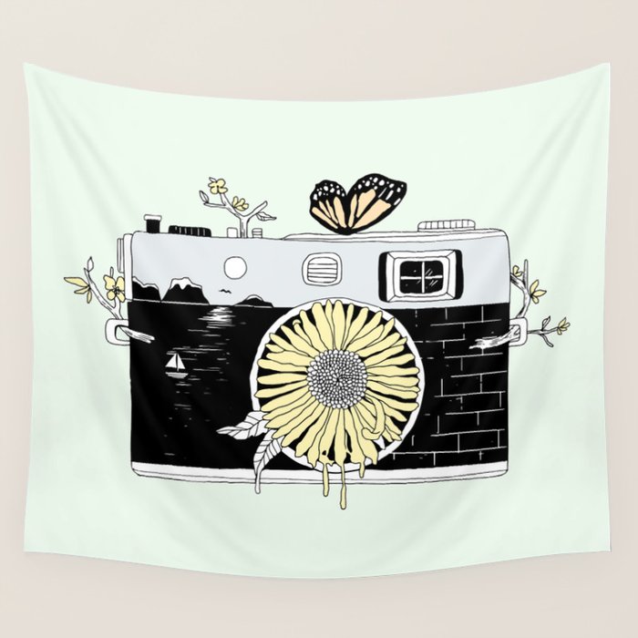 Captured Life Wall Tapestry Gallery Image 4