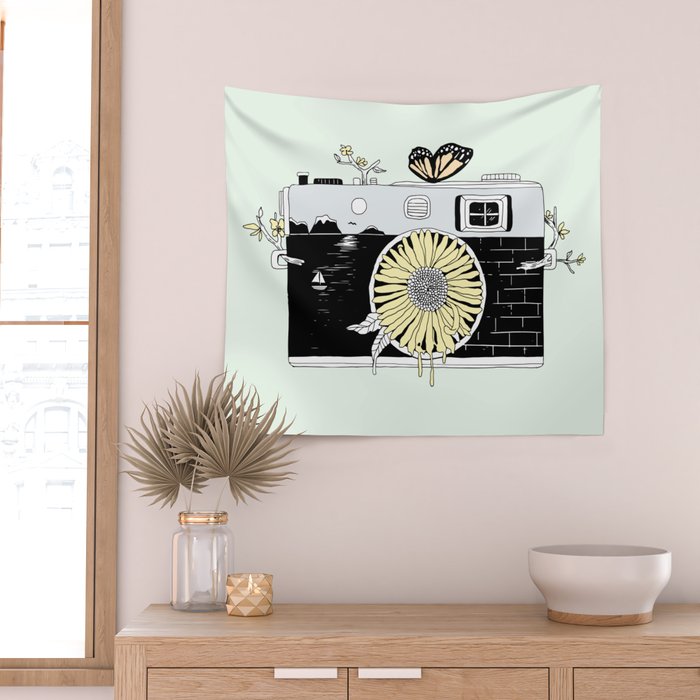 Captured Life Wall Tapestry Gallery Image 2