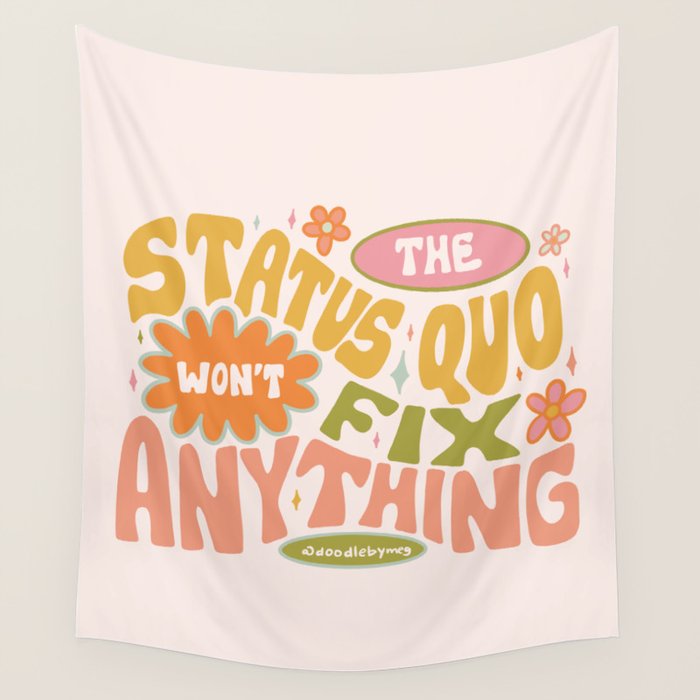 Status Quo Wall Tapestry Gallery Image 1