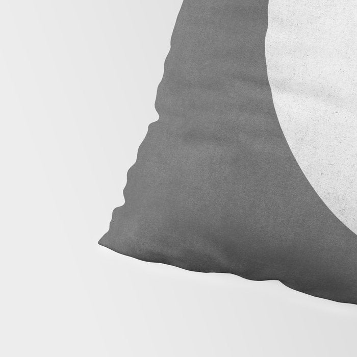 Halfmoon Colorblock - Gold Charcoal Pillow Sham Gallery Image 4