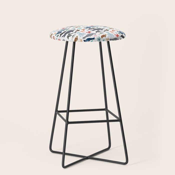 Sea Change: Ocean Animals Stool Gallery Image 1