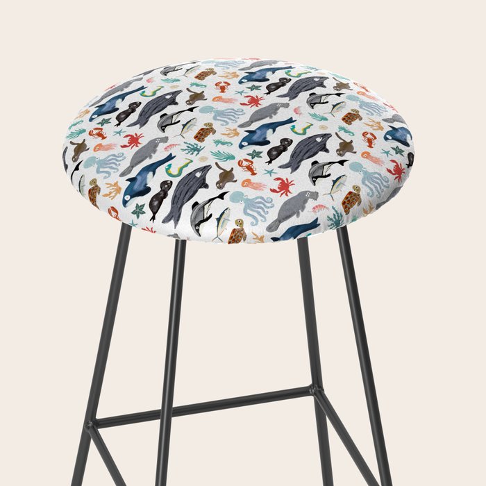 Sea Change: Ocean Animals Stool Gallery Image 2