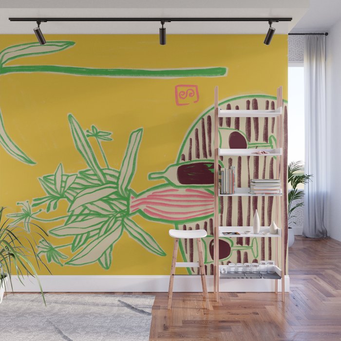 CONVERSATION BY THE SEA Wall Mural Gallery Image 1