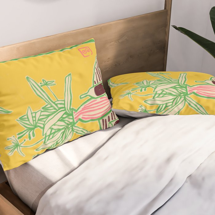 CONVERSATION BY THE SEA Pillow Sham Gallery Image 2