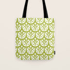 Mid Century Flower Pattern 5 Tote Bag Gallery Image 1