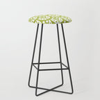 Mid Century Flower Pattern 5 Stool Gallery Image 1