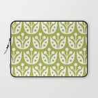 Mid Century Flower Pattern 5 Laptop Sleeve Gallery Image 1