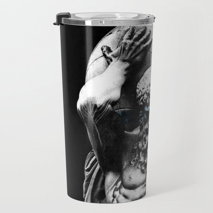 Hercules holding the whole world Travel Mug Gallery Image 3