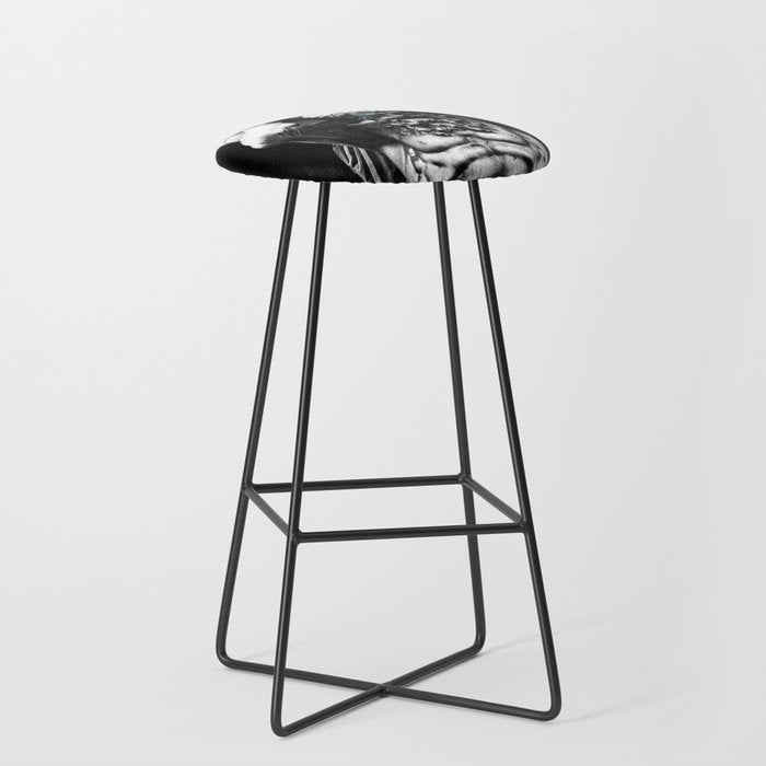 Hercules holding the whole world Stool Gallery Image 1