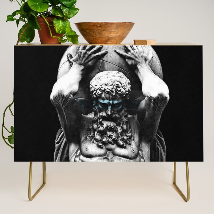 Hercules holding the whole world Credenza Gallery Image 1