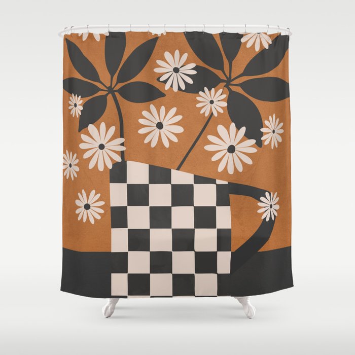 Daisy Daydreams 4 Shower Curtain Gallery Image 1