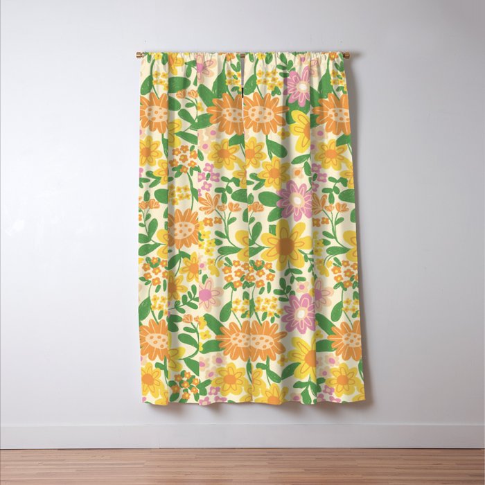 Yellow  Window Curtain Gallery Image 3