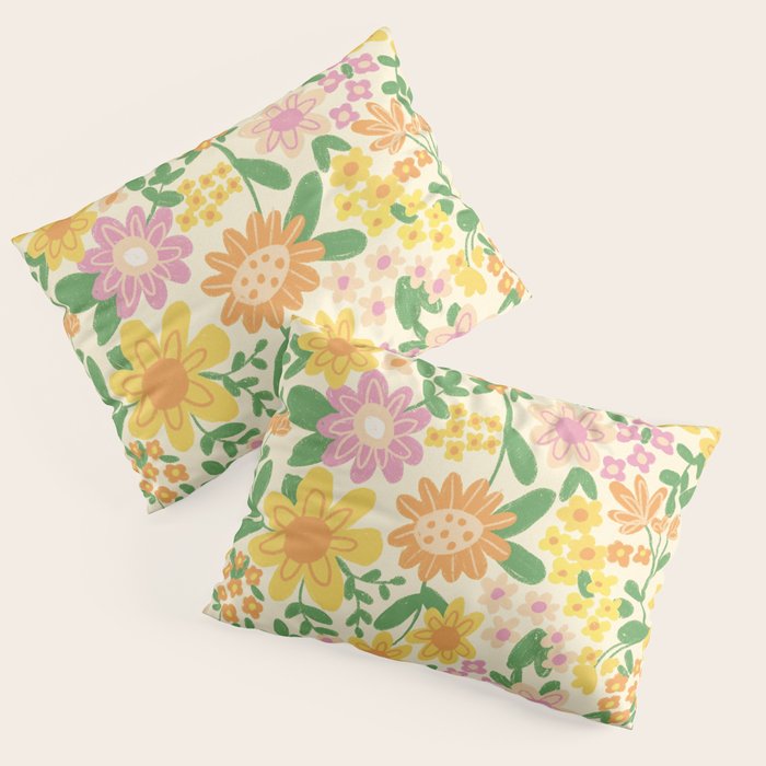 Yellow  Pillow Sham Gallery Image 3
