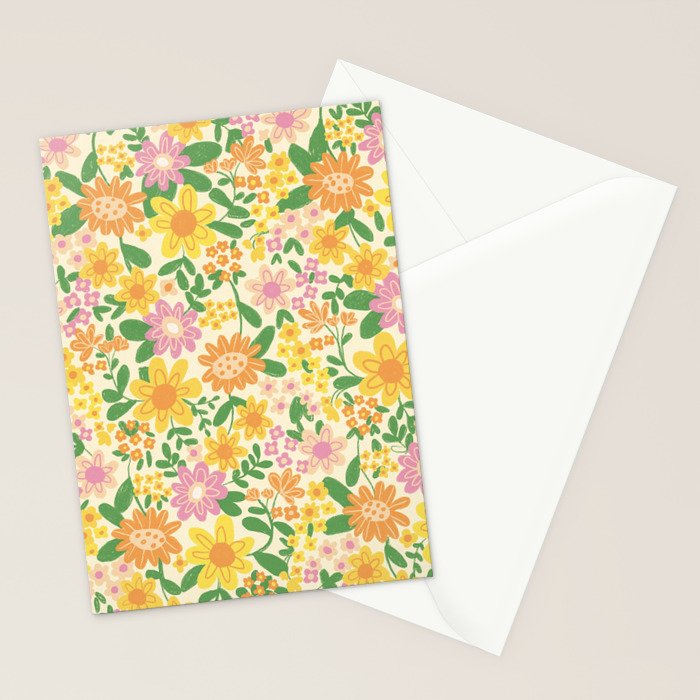 Yellow  Stationery Card Gallery Image 2