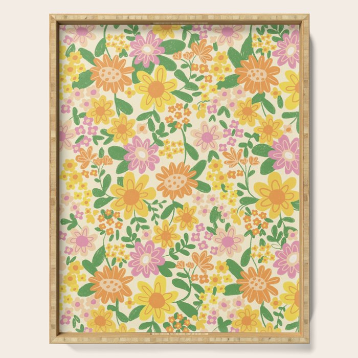 Yellow  Serving Tray Gallery Image 1