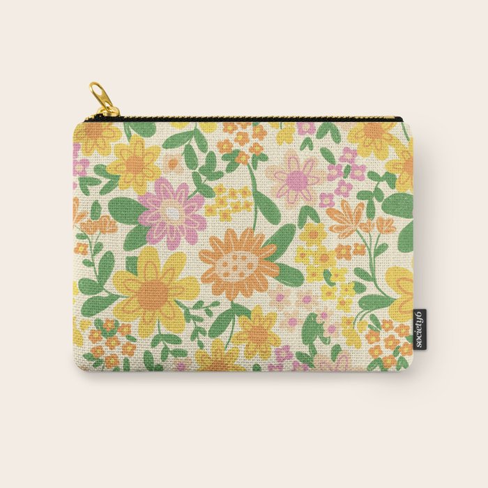 Yellow  Carry All Pouch Gallery Image 1